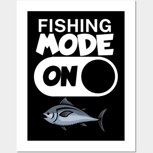 Fishing mode on Posters and Art